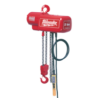 Palan &eacute;lectrique &agrave; chaîne, Lev&eacute;e 10', Capacit&eacute; 1000 lb (0,5 tonne), 16 pi/min St. Lawrence Industrial & Safety Supply