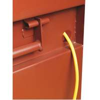 Armoire &agrave; tablettes Jobsite, Acier, 47,5 pi³, Rouge St. Lawrence Industrial & Safety Supply