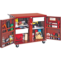 &eacute;tabli roulant, 43-7/8" la x 38-1/2" h x 26-7/8" p, Capacit&eacute; de 21,7 pi³ St. Lawrence Industrial & Safety Supply