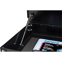 Chariot utilitaire, 4 tiroirs, 18" lo x 33" la x 39" h, Noir St. Lawrence Industrial & Safety Supply
