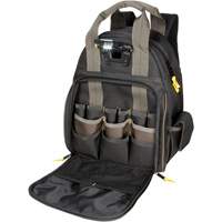 Techgear 53-Pocket Tool Backpack, 16" L x 13-1/4" W, Black, Polyester St. Lawrence Industrial & Safety Supply