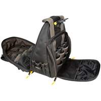 Techgear 53-Pocket Tool Backpack, 16" L x 13-1/4" W, Black, Polyester St. Lawrence Industrial & Safety Supply