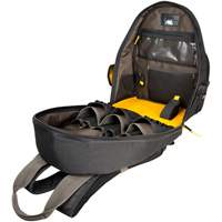 Techgear 53-Pocket Tool Backpack, 16" L x 13-1/4" W, Black, Polyester St. Lawrence Industrial & Safety Supply