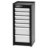 Armoire compl&eacute;mentaire, 7 tiroirs, 14-3/4" la x 18" p x 33,34" h, Noir St. Lawrence Industrial & Safety Supply