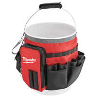 Sac organiseur pour seau, 10" lo x 10" la x 13-1/2" h, Nylon, Rouge St. Lawrence Industrial & Safety Supply