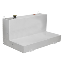 R&eacute;servoir de transfert pour carburant en acier, Acier, Capacit&eacute; 100 gal., Blanc St. Lawrence Industrial & Safety Supply