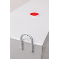 R&eacute;servoir de transfert pour carburant en acier, Acier, Capacit&eacute; 100 gal., Noir St. Lawrence Industrial & Safety Supply