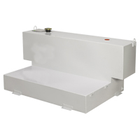 R&eacute;servoir de transfert pour carburant en acier, Acier, Capacit&eacute; 100 gal., Blanc St. Lawrence Industrial & Safety Supply