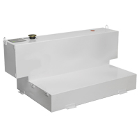 R&eacute;servoir de transfert pour carburant en acier, Acier, Capacit&eacute; 100 gal., Blanc St. Lawrence Industrial & Safety Supply