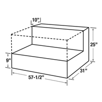 R&eacute;servoir de transfert pour carburant en aluminium, Aluminium, Capacit&eacute; 100 gal., Argent St. Lawrence Industrial & Safety Supply