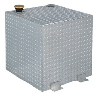 R&eacute;servoir de transfert pour carburant en aluminium, Aluminium, Capacit&eacute; 50 gal., Argent St. Lawrence Industrial & Safety Supply