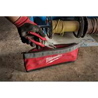 Multi-Size Zipper Pouches - Set of 3, Canvas, 3 Pockets, Black/Red St. Lawrence Industrial & Safety Supply