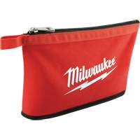 Coloured Zippered Pouches - Set of 3, Canvas, 3 Pockets, Black/Red St. Lawrence Industrial & Safety Supply