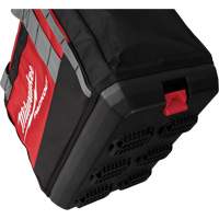 Packout Tool Bag, Ballistic Nylon, 2 Pockets, Black/Red St. Lawrence Industrial & Safety Supply