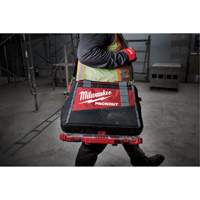Packout Tool Bag, Ballistic Nylon, 8 Pockets, Black/Red St. Lawrence Industrial & Safety Supply
