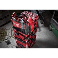 Packout Tool Bag, Ballistic Nylon, 8 Pockets, Black/Red St. Lawrence Industrial & Safety Supply