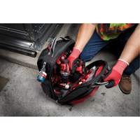 Packout Backpack, 15-3/4" L x 11-4/5" W, Black/Red, Ballistic St. Lawrence Industrial & Safety Supply