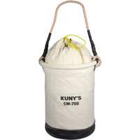 Sac &agrave; outils avec sommet style parachute, 11-1/2" lo x 11-1/2" la x 16" h, Toile, Beige St. Lawrence Industrial & Safety Supply