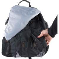 Arsenal&reg; 5143 Tool Backpack, 15" L x 8" W, Black, Polyester St. Lawrence Industrial & Safety Supply