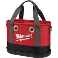 Aerial Utility Oval Bag, Ballistic Nylon, 14 Pockets, Black/Red St. Lawrence Industrial & Safety Supply