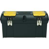2000 Series Tool Box with Tray, 24" W x 11-1/4" D x 11" H, Black/Yellow St. Lawrence Industrial & Safety Supply