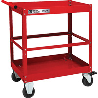 Chariot utilitaire robuste s&eacute;rie PRO+, 2 tiers, 30-1/5" x 38-1/3" x 19-1/2" St. Lawrence Industrial & Safety Supply
