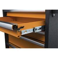 GSX Series Tool Chest, 26" W, 4 Drawers, Black/Orange St. Lawrence Industrial & Safety Supply