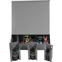 Distributeur aliment&eacute; par gravit&eacute; avec couvercle St. Lawrence Industrial & Safety Supply