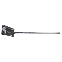 Snow Shovel, Tempered Steel Blade, 11.25" Wide, Straight Handle St. Lawrence Industrial & Safety Supply