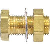 Anchor Coupling, Brass, 3/8" Dia. St. Lawrence Industrial & Safety Supply