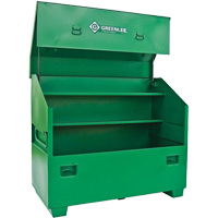 Coffre de chantier, 60" la x 30" p x 48" h, Vert St. Lawrence Industrial & Safety Supply