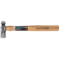 Ball Pein Hammer, 8 oz. Head Weight, Plain Face, Wood Handle St. Lawrence Industrial & Safety Supply