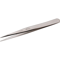 Tweezers - Pointed Tips, Straight - 4.33" (110 mm) St. Lawrence Industrial & Safety Supply