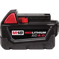 Bloc-piles M18 Redlithium, Lithium-ion, 18 V, 4 A St. Lawrence Industrial & Safety Supply