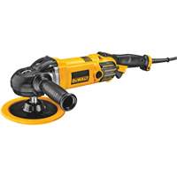 Variable Speed Polisher with Soft Start, 9"/7" Pad, 120 V, 12 A, 0-3500 RPM St. Lawrence Industrial & Safety Supply