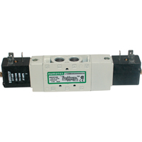 &eacute;lectrovannes pilotes &agrave; 5 voies 2 positions et 4 voies, Tuyau de 3/8", 150 psi St. Lawrence Industrial & Safety Supply