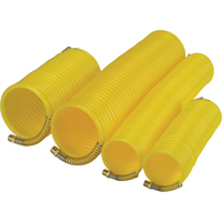 Tuyaux pneumatiques en nylon spiral&eacute; a/raccords, Air, 1/4" DI x 25' lo, Nylon, 200 psi &agrave; 23°C St. Lawrence Industrial & Safety Supply