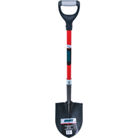 Pelle ronde robuste, Lame Acier au carbone, Fibre de verre, Manche Prise en D St. Lawrence Industrial & Safety Supply
