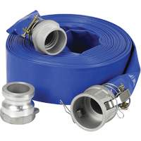 Lay-Flat Discharge Hose Kit for Water Pump, 3" x 600" St. Lawrence Industrial & Safety Supply