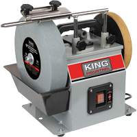 Wet/Dry Sharpener, 10" Wheel Diameter, 1/4 HP, 115 RPM St. Lawrence Industrial & Safety Supply