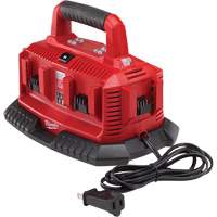 Chargeur de type s&eacute;quentiel pour six piles M18, 18 V, Lithium-ion St. Lawrence Industrial & Safety Supply