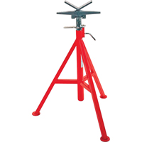 Support de tuyau en V no VJ-99, 71-132 cm R&eacute;glage de la hauteur, 12" Capacit&eacute; max. de tuyau, 2500 lb Capacit&eacute; de charge max. St. Lawrence Industrial & Safety Supply