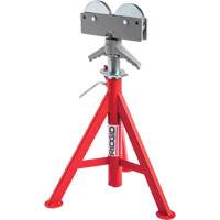 Support de tuyau pour rouleau baiss&eacute; no RJ-98, 59-104 cm R&eacute;glage de la hauteur, 12" Capacit&eacute; max. de tuyau, 1000 lb Capacit&eacute; de charge max. St. Lawrence Industrial & Safety Supply