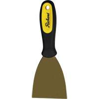Grattoirs muraux rigides, Lame Laiton, Largeur 3", Manche Plastique St. Lawrence Industrial & Safety Supply