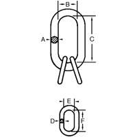 Cam-Alloy&reg; Master Link St. Lawrence Industrial & Safety Supply
