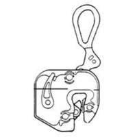 GXL Plate Clamp, 4000 lbs. (2 tons), 1/16" - 7/8" Jaw Opening St. Lawrence Industrial & Safety Supply