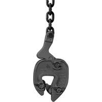 GX Plate Clamp with Chain Connector, 1000 lbs. (0.5 tons), 1/16" - 5/16" Jaw Opening St. Lawrence Industrial & Safety Supply
