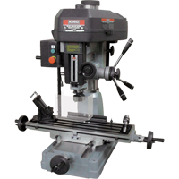 Milling Drilling Machines, 12 Speeds, 1-1/4" Drilling Capacity St. Lawrence Industrial & Safety Supply