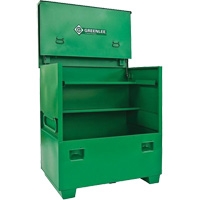 Coffre de chantier, 48" la x 30" p x Vert St. Lawrence Industrial & Safety Supply