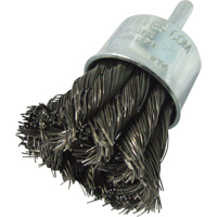 Brosses mont&eacute;es &agrave; fils nou&eacute;s, 1" dia., dia. Des fils 0,014", Tige 1/4" St. Lawrence Industrial & Safety Supply
